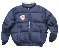 Jacke bestickt