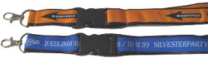 Lanyard gewebt und genäht